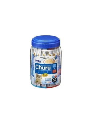 Churu Cat Vet Diet Purée Tuna&Chicken Varieties 50x14g Korting