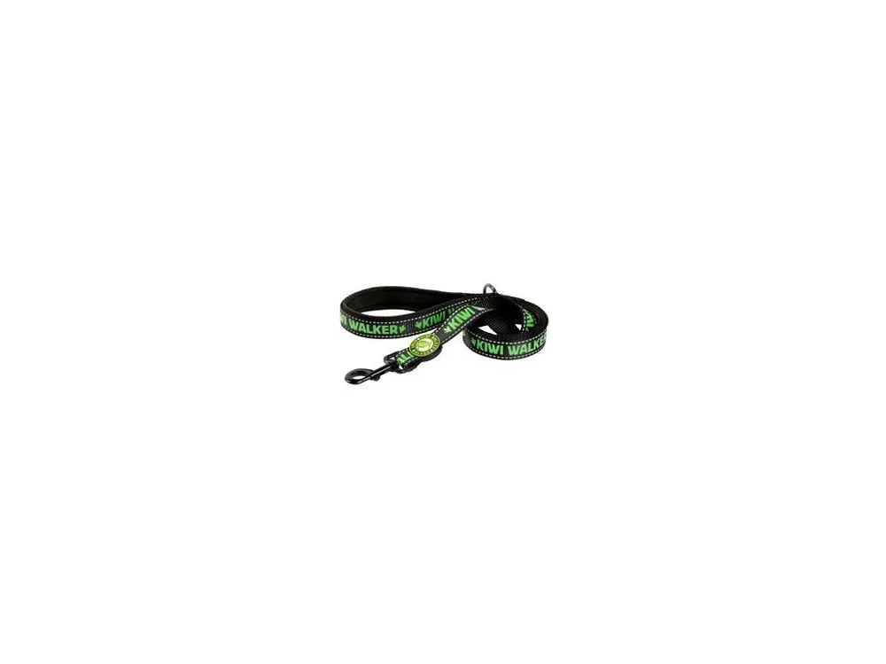 Vodítko nylon 150/2,5cm zelená Kiwi Hoge Kwaliteit