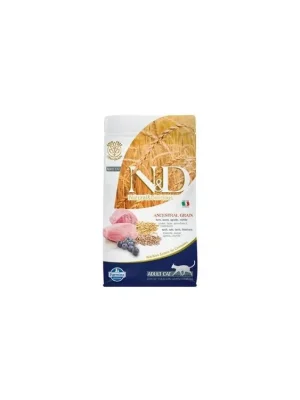 Beperkte Voorraad N&D LG CAT Adult Lamb & Blueberry 1,5kg
