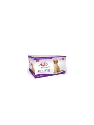 Podložka absorbční pro psy Aiko Soft Care 60x58cm100ks Actieprijs