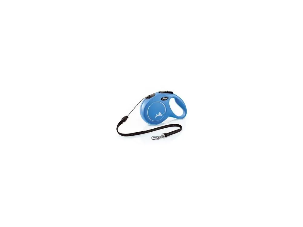 Vodítko FLEXI Classic New M lanko 8m/20kg modrá Bestseller