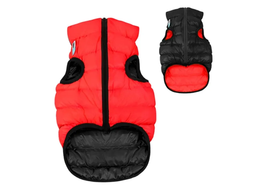 Alleen Vandaag AiryVest bunda pro psy červená/černá S 35