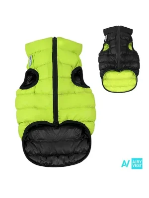 Shop Nu AiryVest bunda pro psy zelená/černá M 40