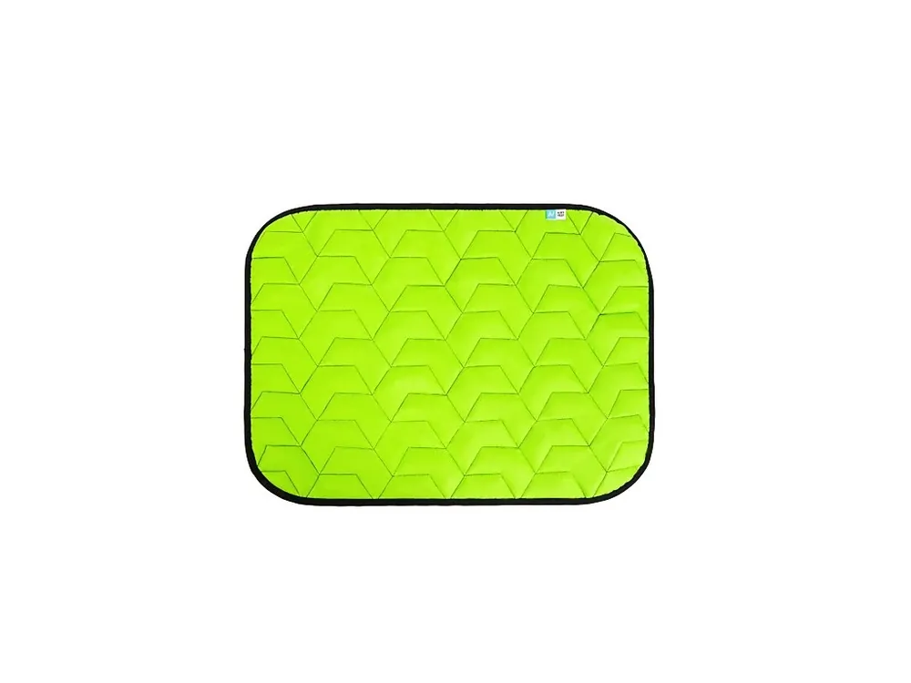 AiryVest cestovní podložka oboustranná zelená/černá M 80 x 55cm Laatste Versie