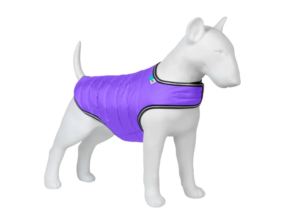 AiryVest Coat obleček pro psy fialový M Gratis Retour