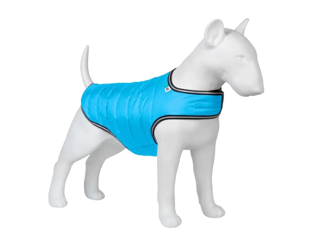 Goedkoop AiryVest Coat obleček pro psy modrý XL