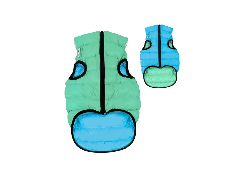 AiryVest Lumi bunda pro psy luminiscenční/modrá M 47 Populair