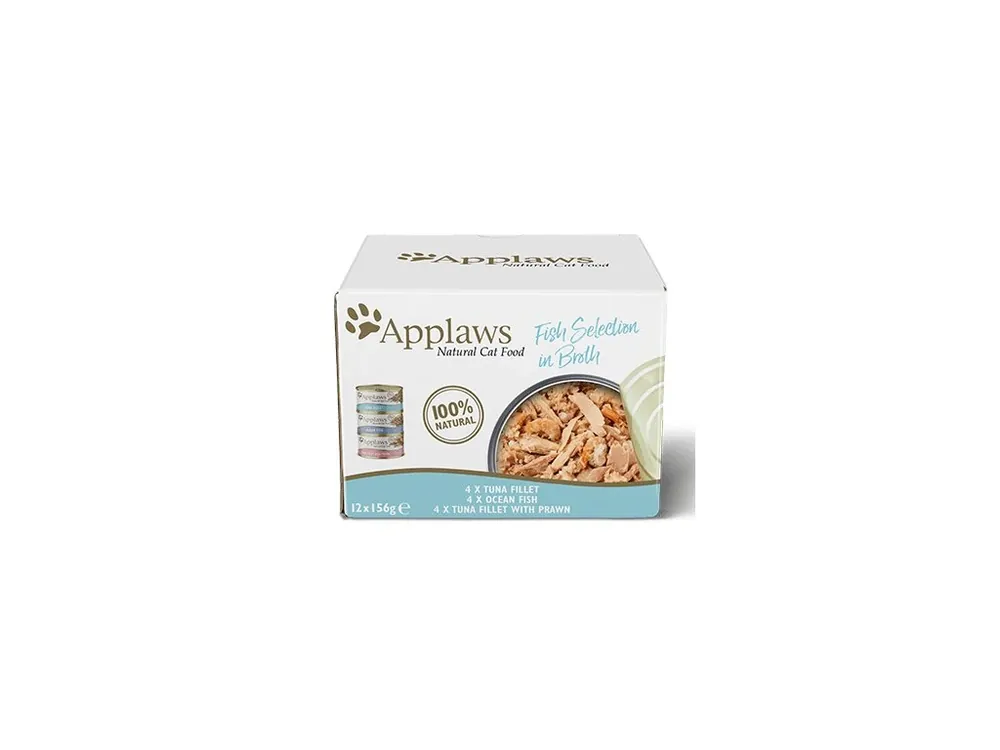 Op = Op Applaws konzerva Cat Multipack Rybí výběr 12x156g