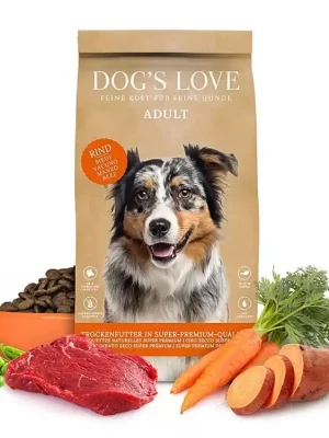 Voordeelprijs Dog‘s Love granule Hovězí Adult 12kg