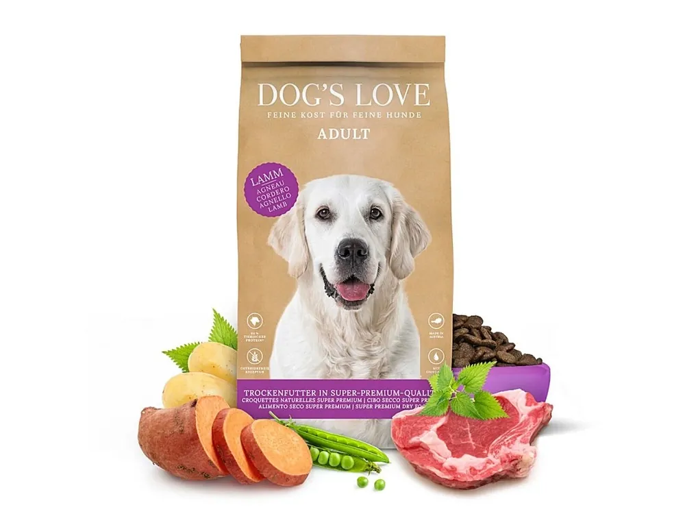 Dog‘s Love granule Jehněčí Adult 2kg Hete Deal