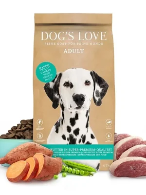 Betrouwbaar Dog‘s Love granule Kachna Adult 12kg