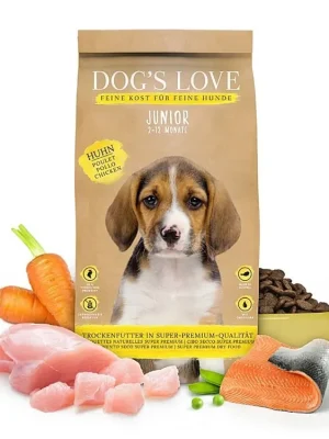Dog‘s Love granule Kuře Junior 2kg Koop Vandaag