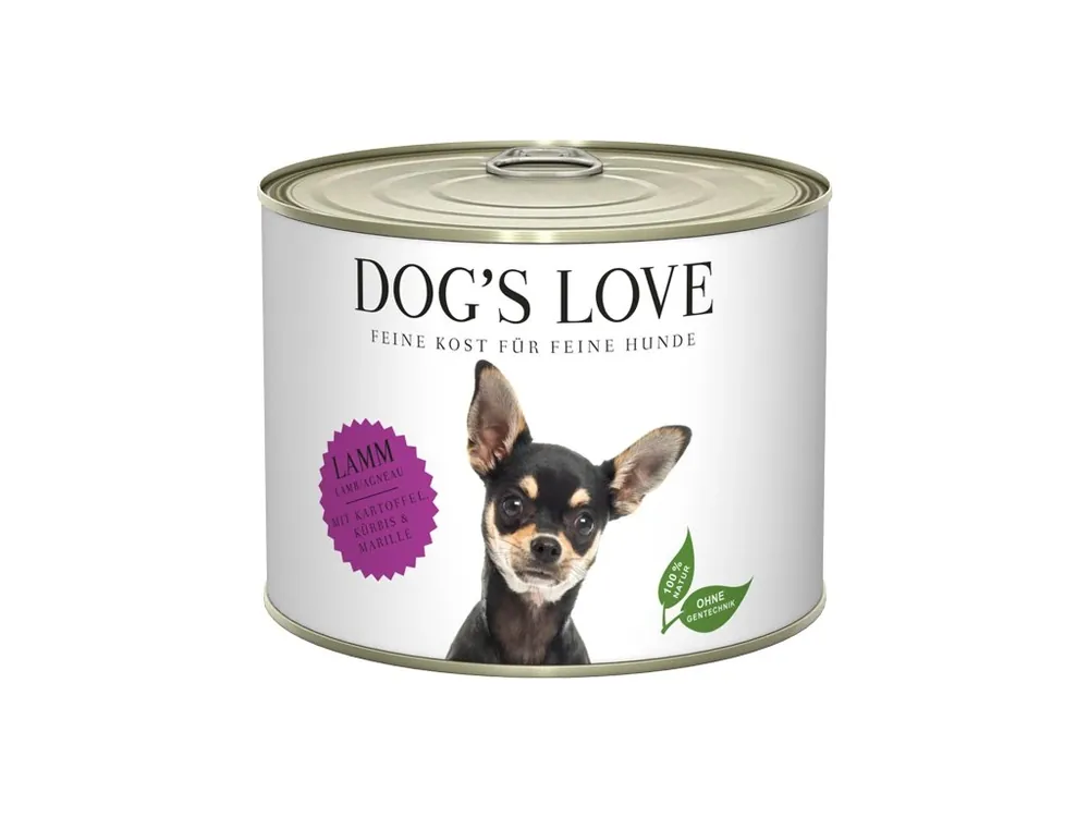 Dog‘s Love konzerva Jehněčí Adult Classic 200g Snelle Levering