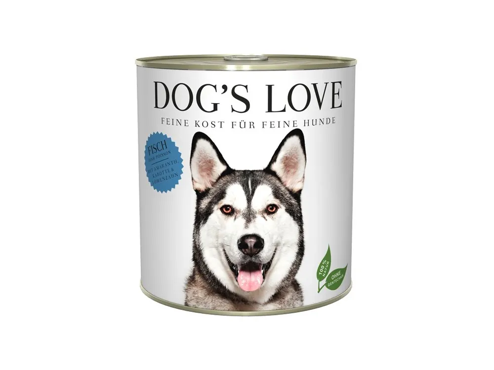 Bestseller Dog‘s Love konzerva Ryby Adult Classic 800g