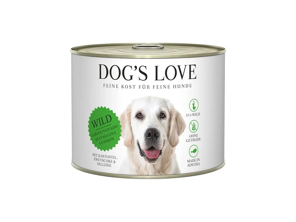 Beperkte Voorraad Dog‘s Love konzerva Zvěřina Adult Classic 200g