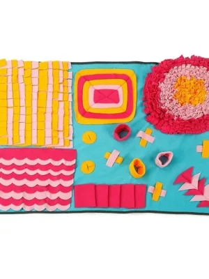 Hoge Kwaliteit DogLemi čmuchací kobereček Snuffle modrý 105 x 70cm