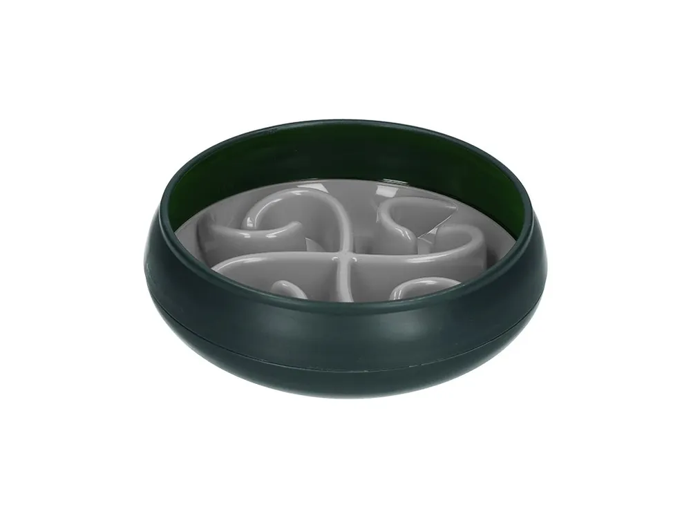 Premium Eat Slow Live Longer zpomalovací miska Tumble šedá 20cm