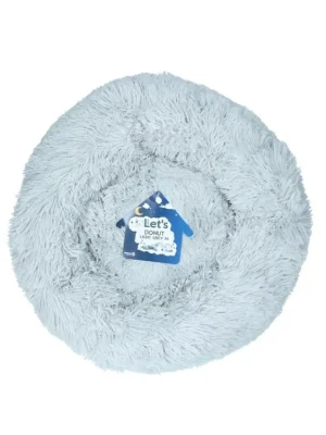 Let‘s Sleep Donut pelíšek světle šedý 50cm Laatste Kans