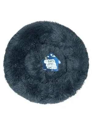 Voordeelprijs Let‘s Sleep Donut pelíšek tmavě šedý 50cm