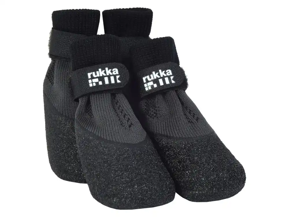 Rukka Sock Shoes botičky - 4ks, černé / vel. 1 Actieprijs