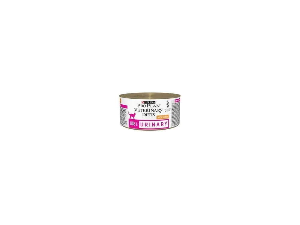 Seizoensaanbieding Purina PPVD Feline konz. UR St/Ox Urinary Turkey 195g