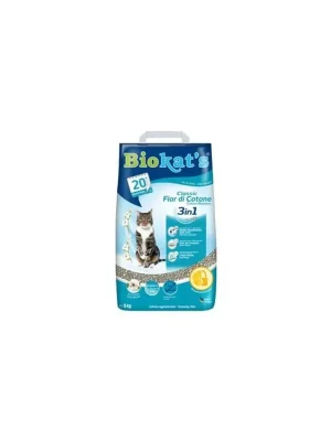 Koopje Podestýlka Biokat‘s Classic Cotton Blossom 5kg