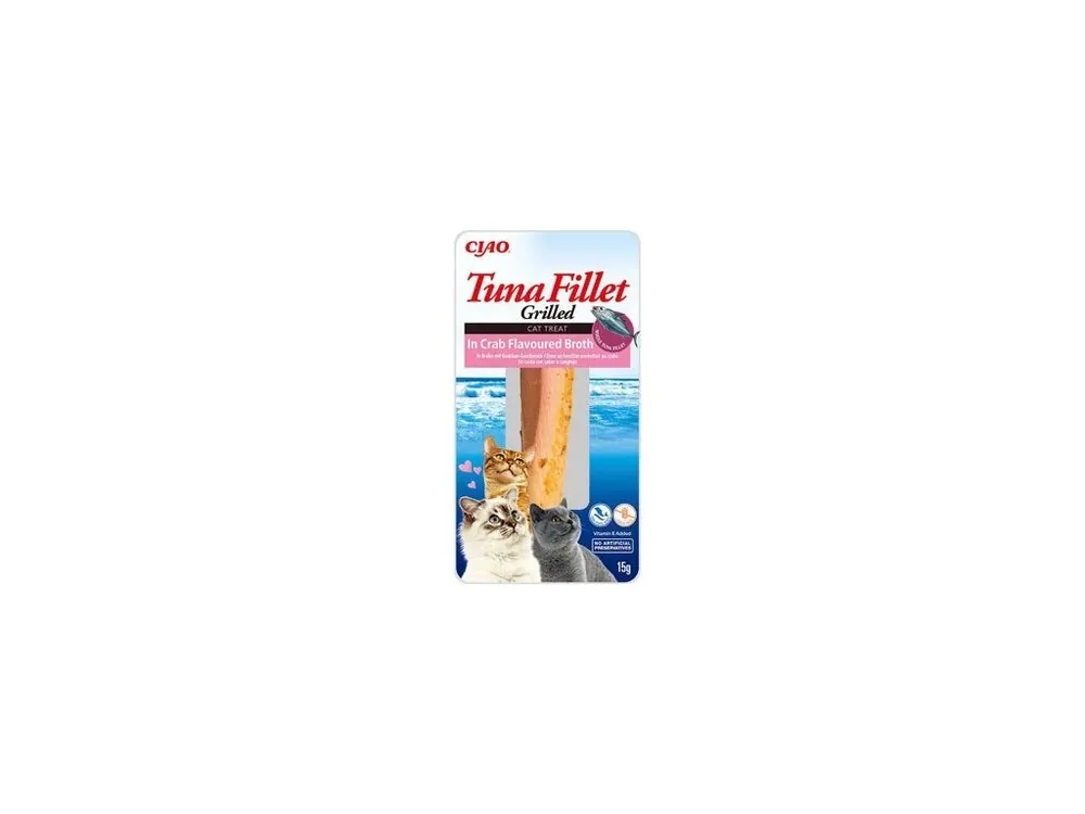 Nieuw Churu Cat Tuna Fillet in Crab Flavoured Broth 15g