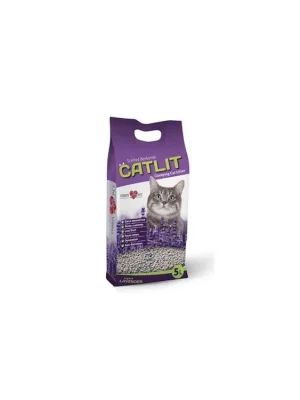 Exclusieve Aanbieding Podestýlka Catlit s levandulí pro kočky 4kg/5l