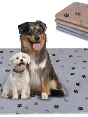 Direct Verzonden 2x Absorpční podložka 90x80 cm - šedá + hnědá