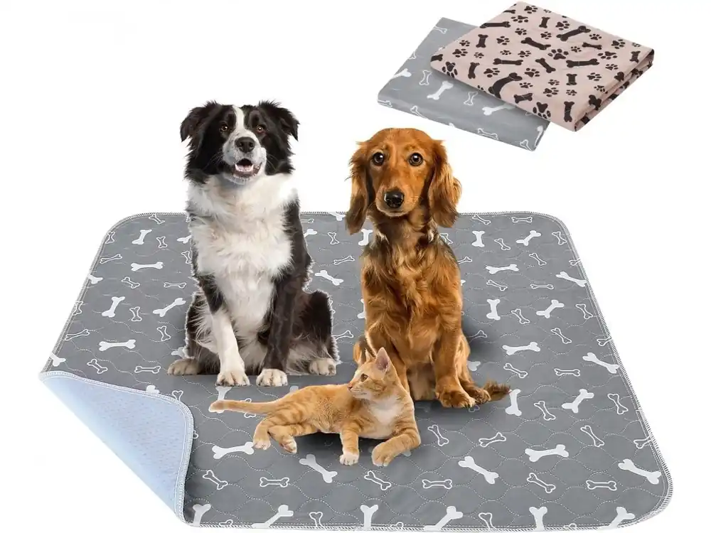 2x Absorpční podložka 90x60cm - šedá + hnědá Lage Kosten