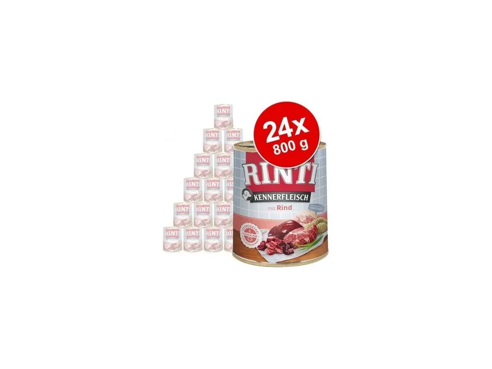 Nieuw Finnern Rinti konzerva pro psy hovězí 24x 800g