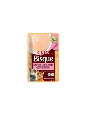 Actieprijs Churu Cat Bisque Tuna with salmon Recipe 40g