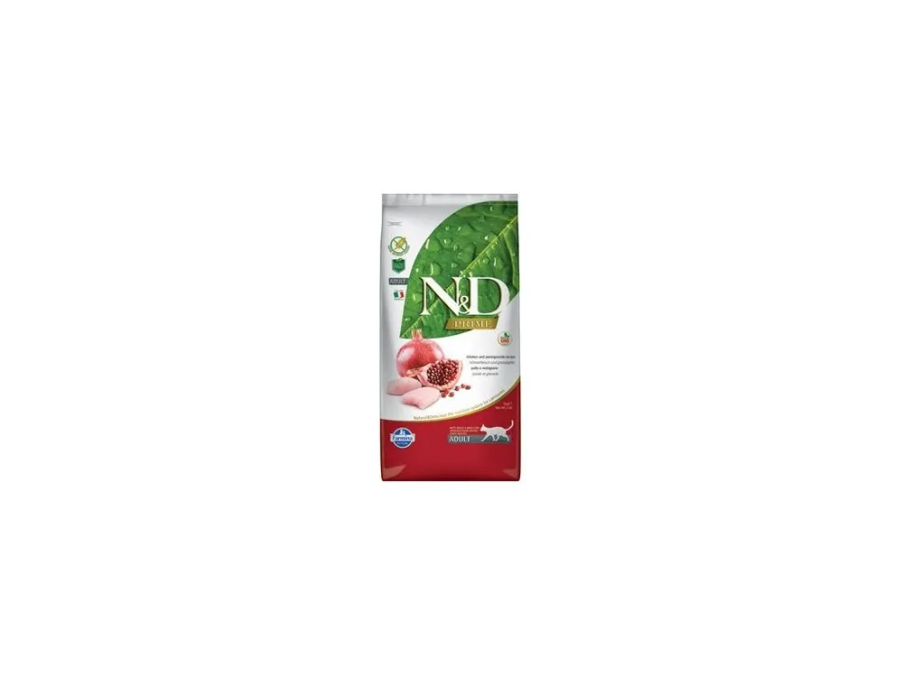 Snelle Levering N&D PRIME CAT Adult Chicken & Pomegranate 1,5kg