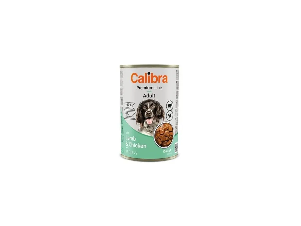 Betaalbaar Calibra Dog Premium konz. with Lamb&Chicken 1240g