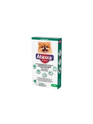 Superprijs Ataxxa Spot-on Dog S 200mg/40mg 1x0,4ml
