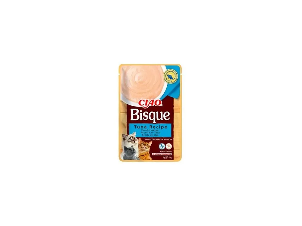 Koop Online Churu Cat Bisque Tuna Recipe 40g