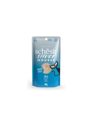 Koopje Schesir Cat kapsa Senior Lifestage Mousse kuře 80g