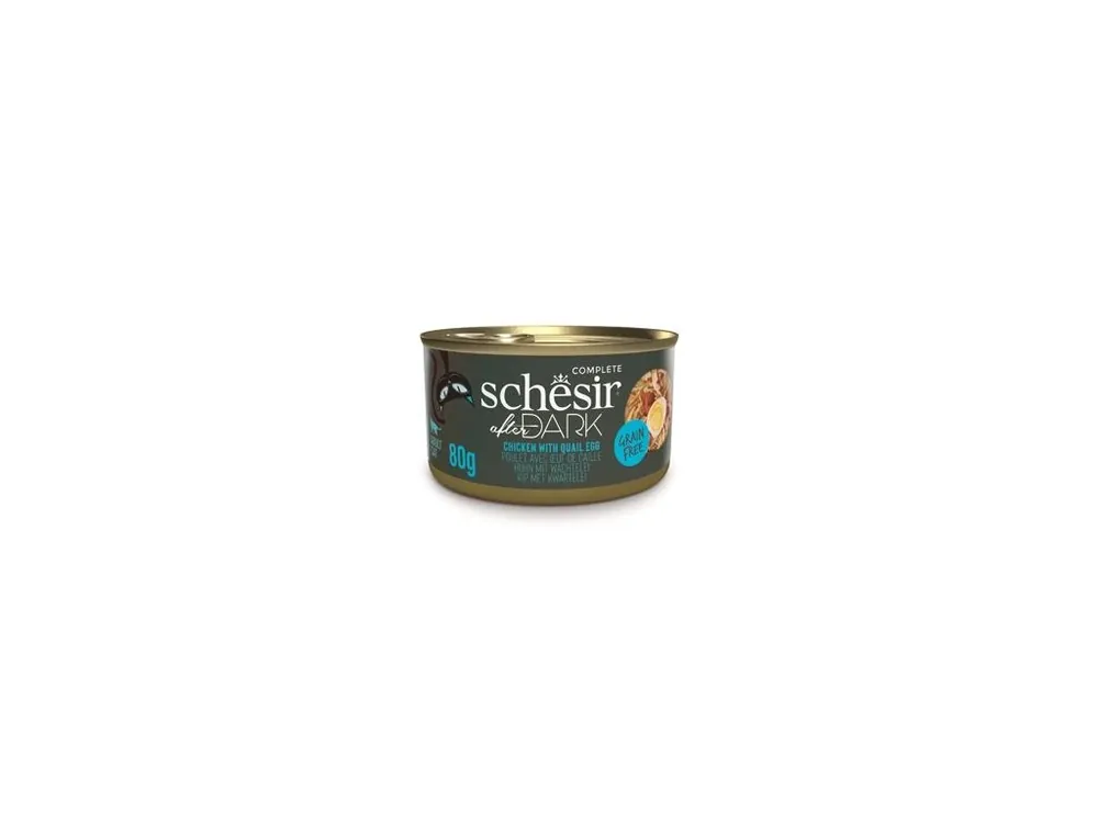 Schesir Cat konz. After Dark Wholefood kuře/vejce 80g Hete Deal