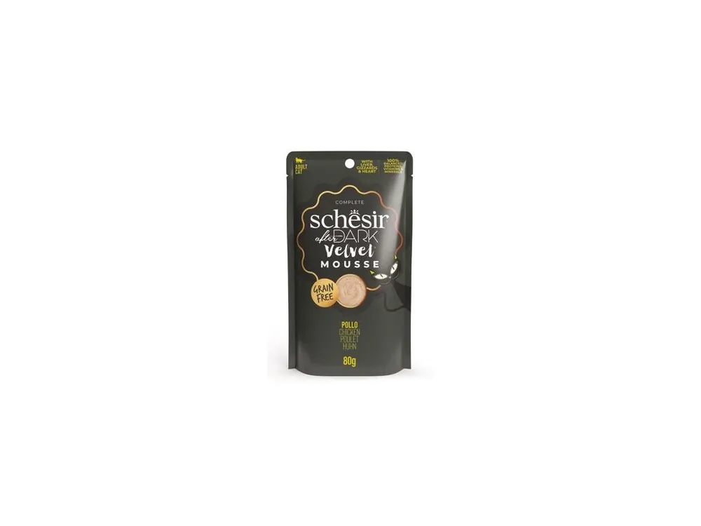 Populair Schesir Cat kapsa After Dark Velvet Mousse kuře 80g