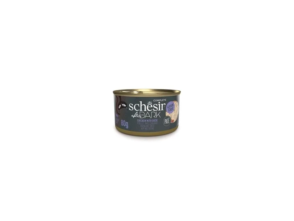 Schesir Cat konz. After Dark Paté kuře/kachna 80g Bestseller