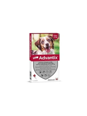 Uitverkoop Advantix Spot On 1x2,5ml pro psy 10-25kg (1 pipeta)