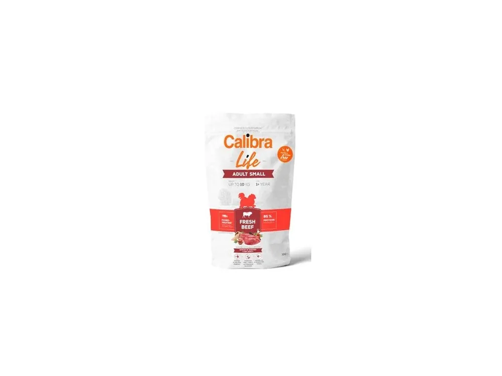 Lage Prijs Calibra Dog Life Adult Small Fresh Beef 100g
