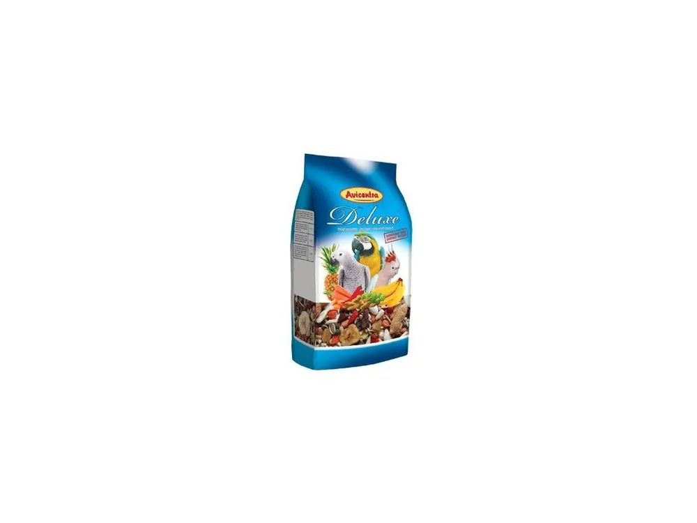 Speciale Aanbieding Avicentra Deluxe velký papoušek 1kg