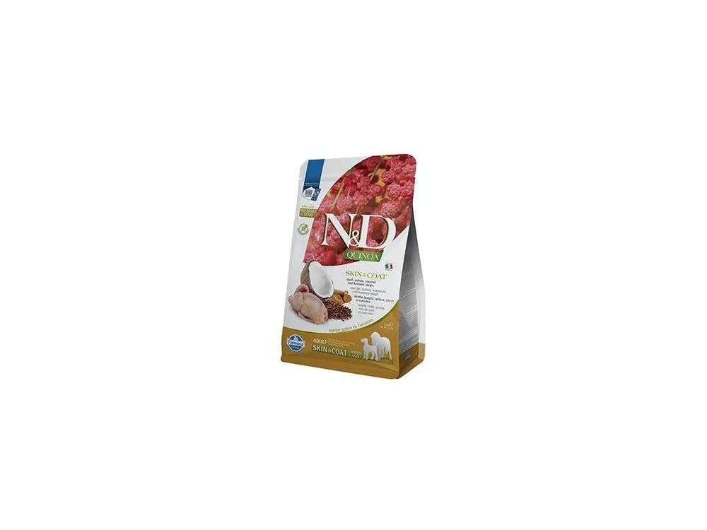 Bestel Nu N&D Quinoa DOG Skin&Coat Quail Adult M/L 2,5kg
