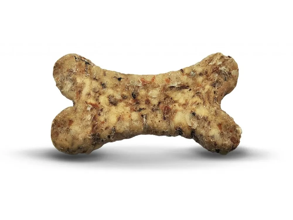Laatste Versie Calibra Joy Dog Chewy Beef Tripe & Pumpkin Bones 1 ks - 11 cm