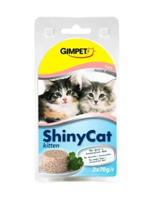 Konzerva SHINY CAT junior tuňák 2x70g Korting