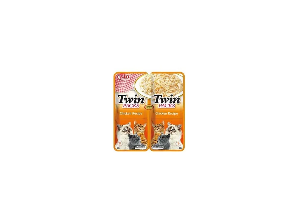 Churu Cat Twin Packs Chicken in Broth 2x40g Superprijs