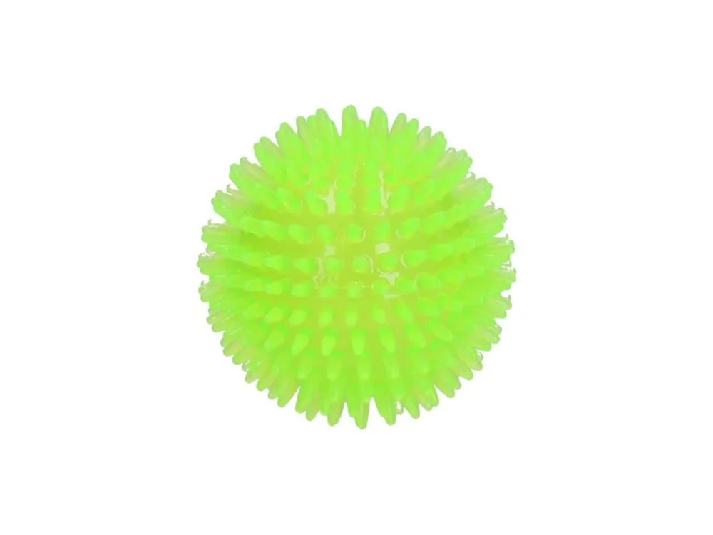 Bestseller Dog Comets Exoplanet ježatý míč zelený M/8cm