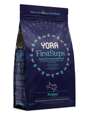 YORA granule z hmyzu FirstSteps Puppy All Breeds 1,5kg Must-Have