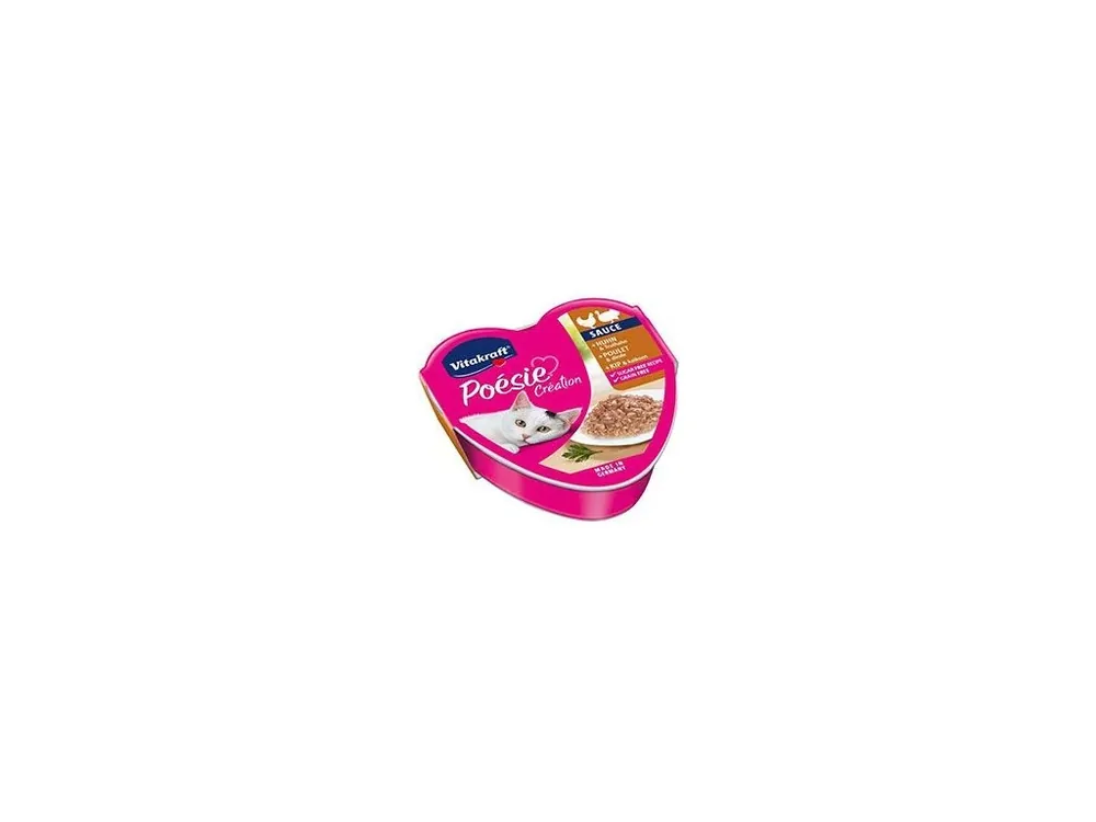 Rechtstreeks Van De Fabrikant Vitakraft Cat Poésie Création Sauce kuře a krůta 85g